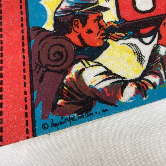 Vintage Gettysburg PA Pennant Felt Flag 25” PA Pennant￼ Beautiful Nice Detailed - Picture 3 of 12